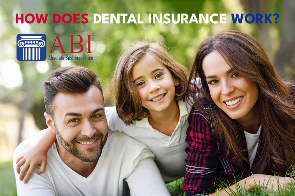 A family at the park with the question above them How Does Dental Insurance Work?