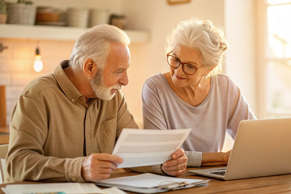 A Vero Beach couple searching online for 2027 Medigap coverage.